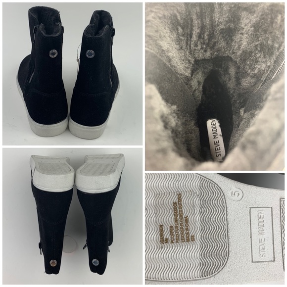 STEVE MADDEN Garrson Sneaker Boot sz 5 - Picture 7 of 8